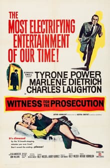 Cover Image for Witness for the Prosecution (1957)